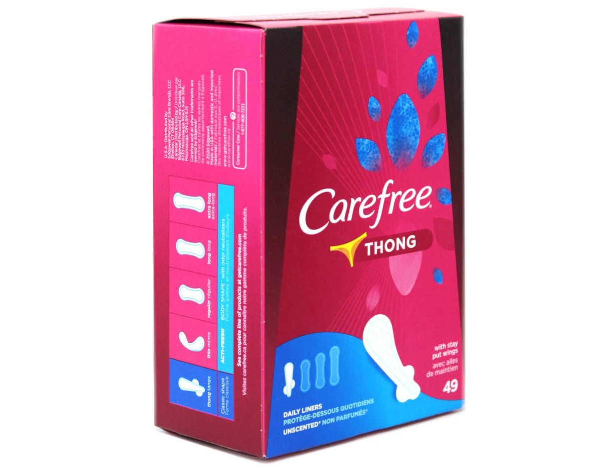 Unscented Pantiliners with Stay Put Wings R7249