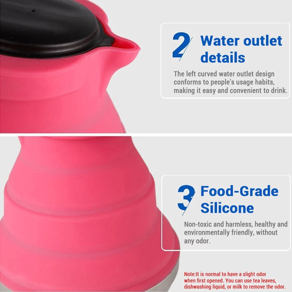 1500ML Portable Silicone Kettle R315