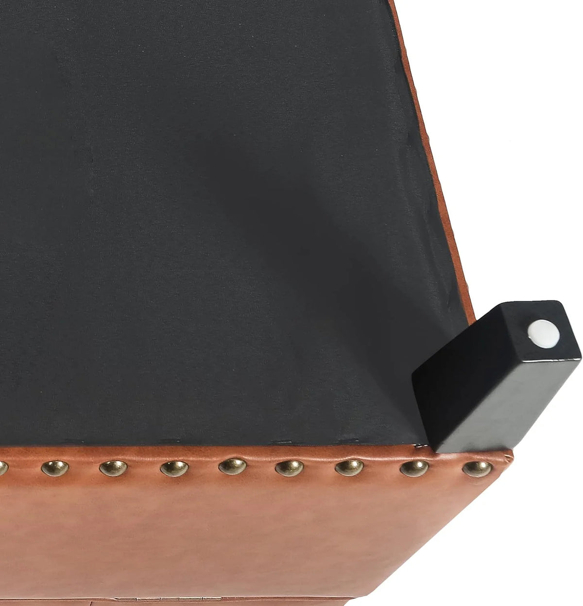 Square Tufted Upholstered Storage Ottoman Bench D115