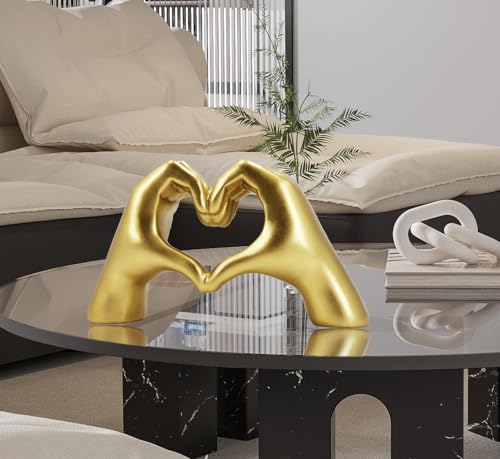 Silver Heart Hands Sculpture R669