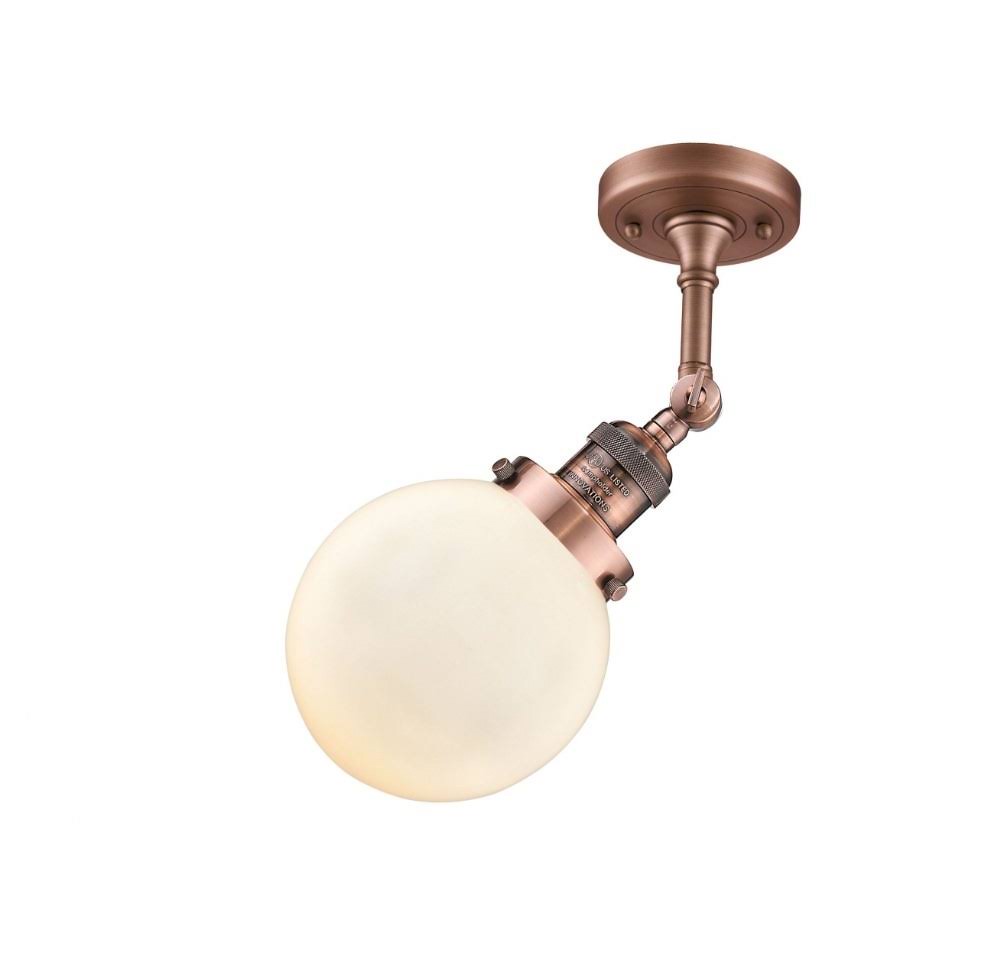1 Light 6 inch Semi-Flush Mount in Oil Rubbed Bronze N3233