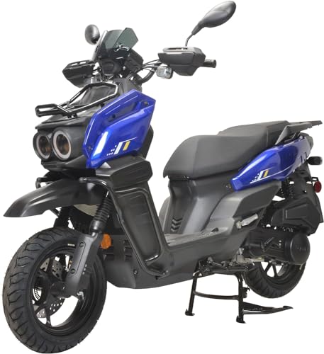150cc Moped Gas Scooter with 12 inch Aluminum Wheels G95984