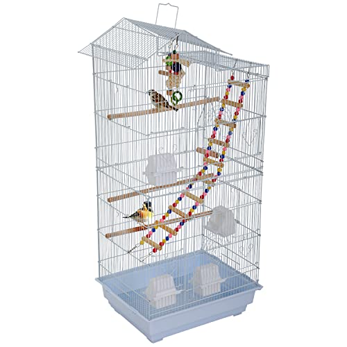 39 inch Large Flight Cage with Bird Stand F7136