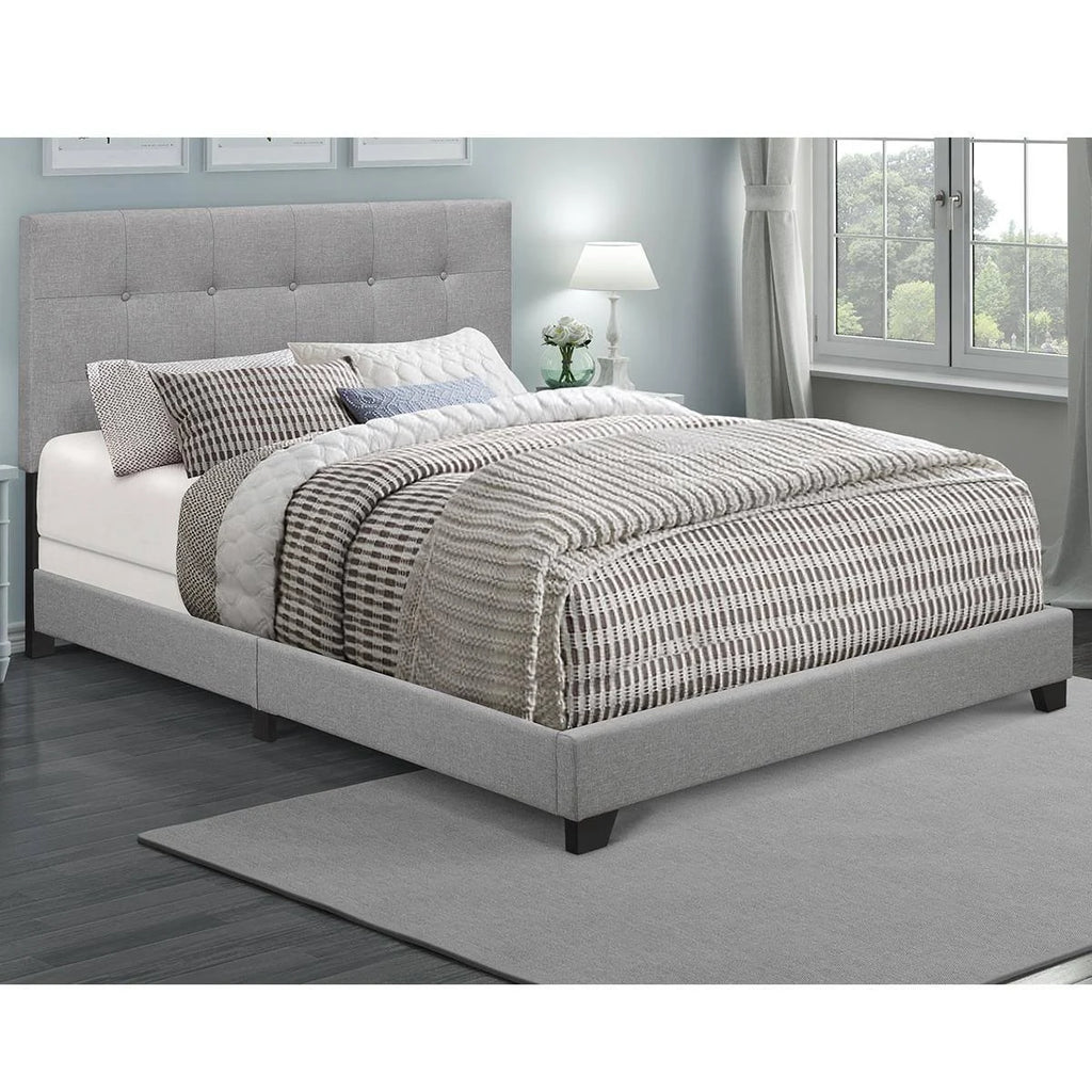 Queen Upholstered Platform Bed B65908
