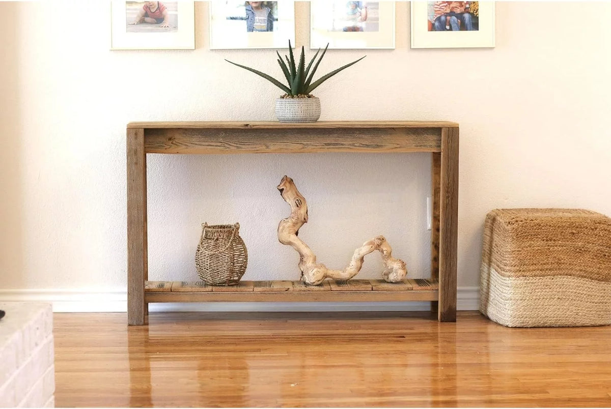 Unfinished Rectangular Console Table U3081