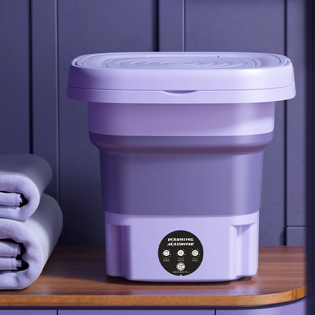 8L Portable Mini Folding Washing Machine G281