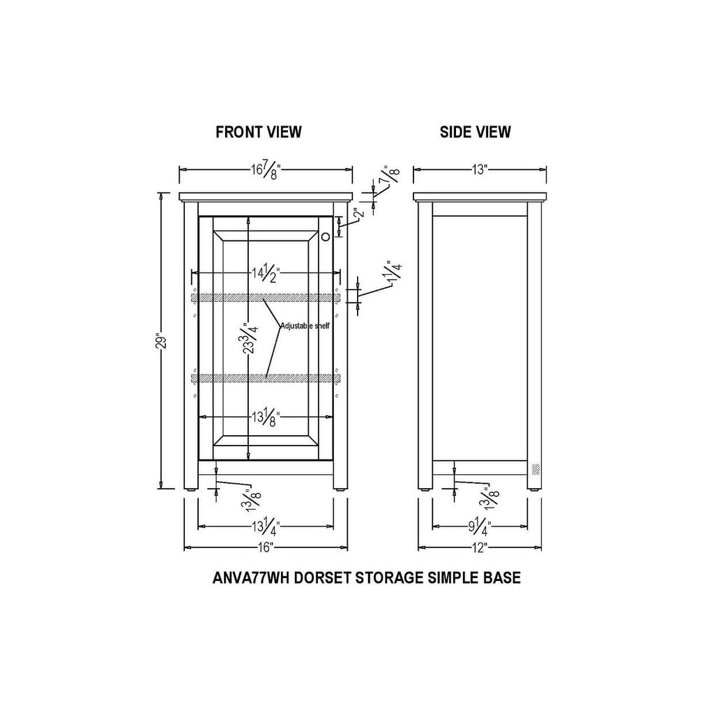 Bathroom Storage Tower with Open Upper Shelves and Lower Cabinet O641062