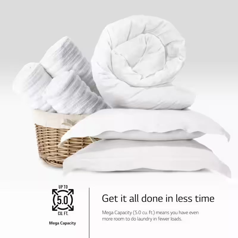 5.0 cu. ft. Stackable Smart Front Load Washer R4148
