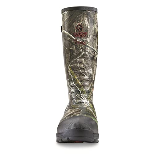 Men's Ankle Fit Camo Hunting Insulated Rubber Boots Waterproof Rain Shoes S1331