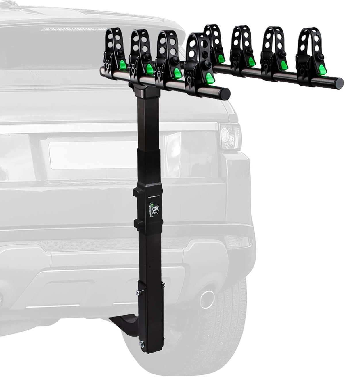 5 Bike Rack Hitch Mount Double Foldable Rack J240230