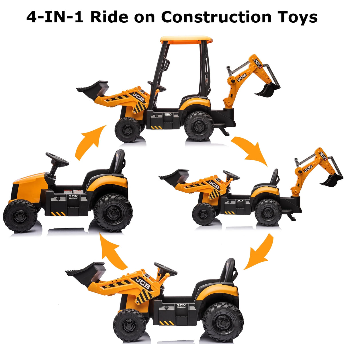 Electric Ride On Excavator with Remote M649028