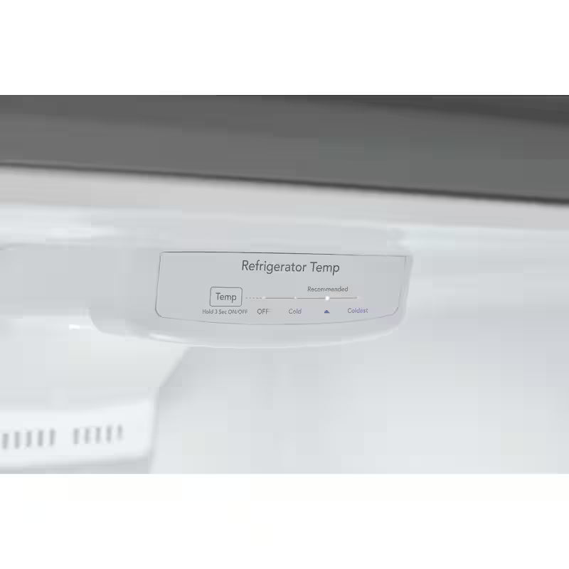 11.6 cu. ft. Top Freezer Refrigerator in Brushed Steel O70604