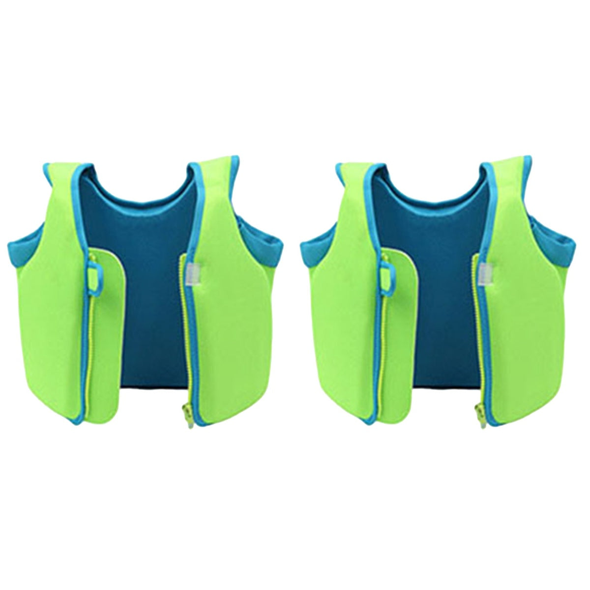 Children Boy Girl Swim Vest Buoyancy Swimsuit Size M (Green) C620509