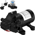 DC 12v 3.0 GPM 45 PSI Fresh Water Pump with Water Filter A673811