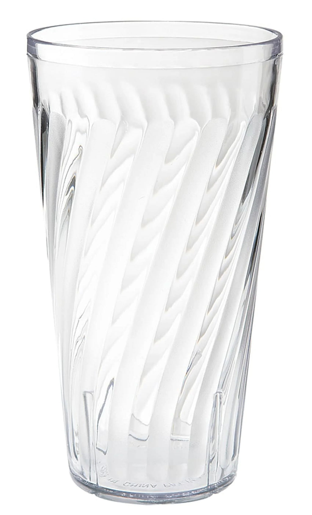 32 Ounce Clear Shatterproof Plastic Tumblers Set of 12 U1296