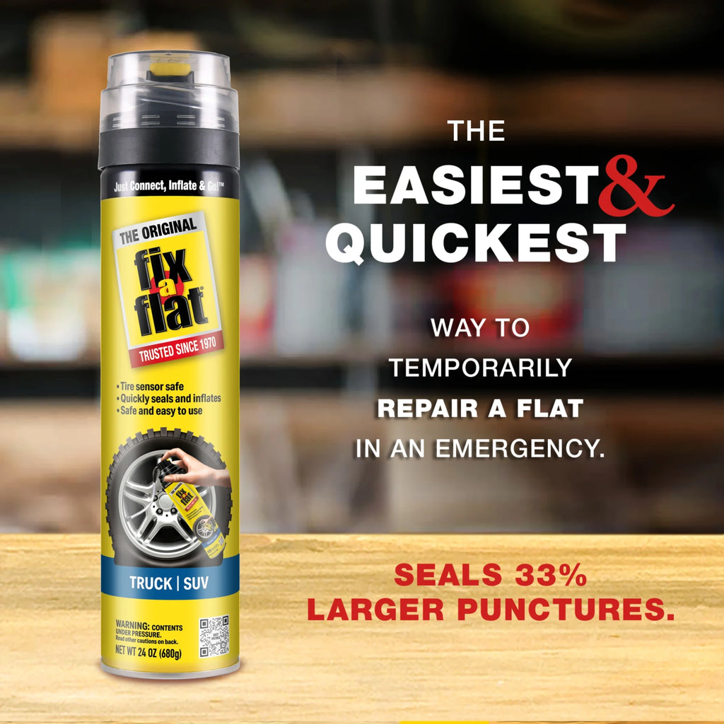 Aerosol Emergency Flat Tire Repair and Inflator 24 oz R952445