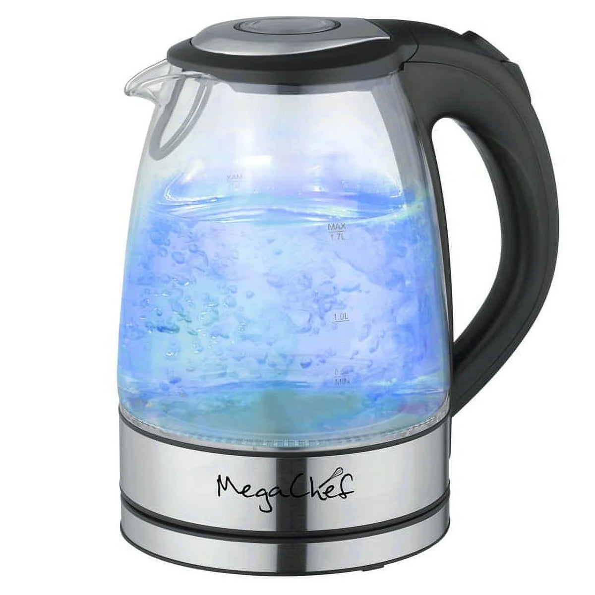 7 Cups Glass and Stainless Steel Electric Tea Kettle K34204