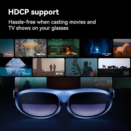 AR Glasses with 50° FOV, 600nits Brightness J698