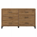 6 Drawer Engineered Wood Dresser X108