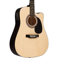 Natural Cutaway Acoustic-Electric Guitar H592