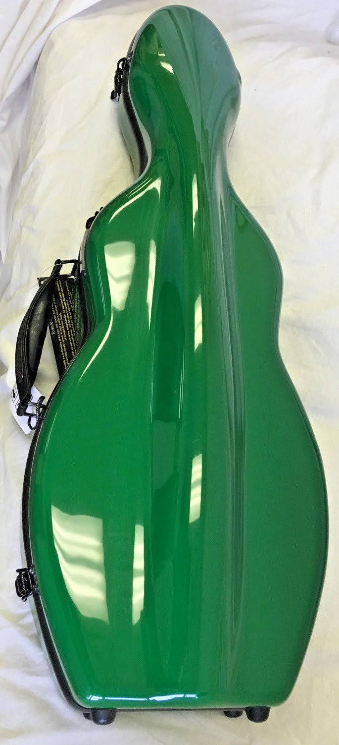 Fiberglass Violin Case Green W9891