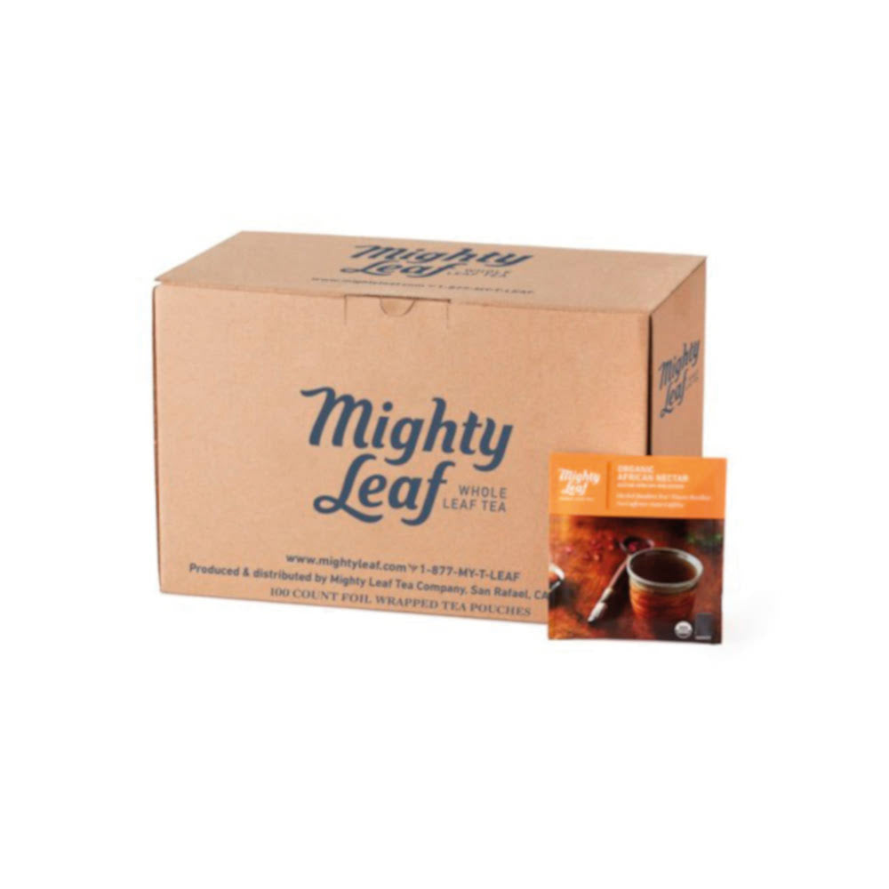 Organic African Nectar Tea, 100 Tea Pouches M192031
