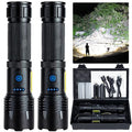 Rechargeable LED Flashlight High Lumen Super Bright COB Work Light IPX7 Waterproof G58008