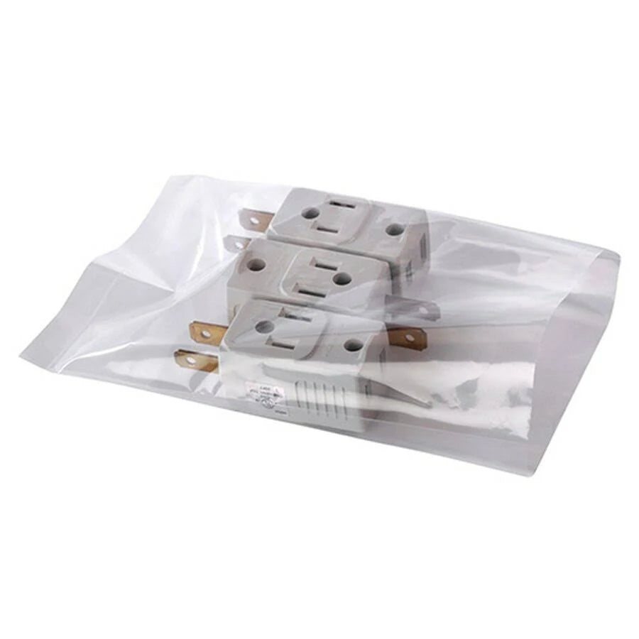 2 mil Clear Poly Bags, 8 x 18, 1000/Case T21670