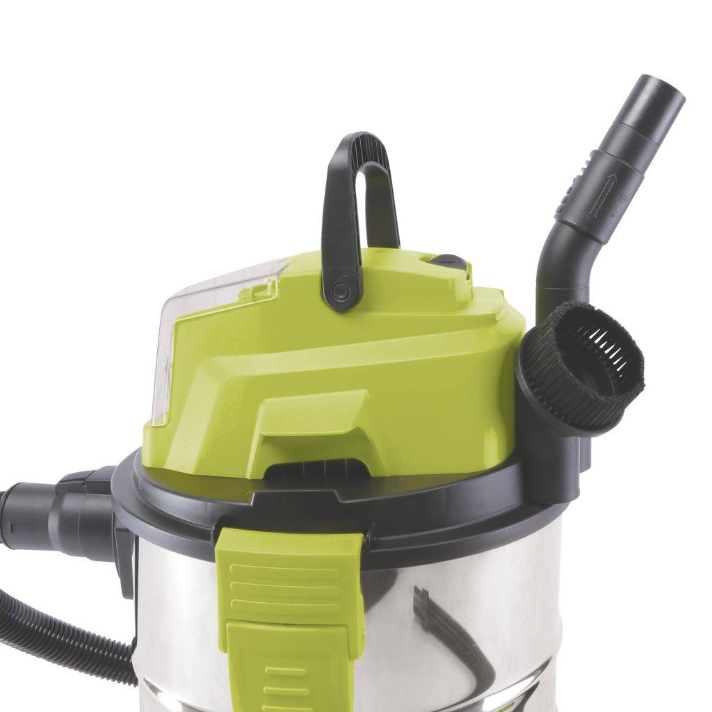 24-Volt Cordless Portable Stainless Steel Wet/Dry Vacuum Kit, 5.2 gal S981575