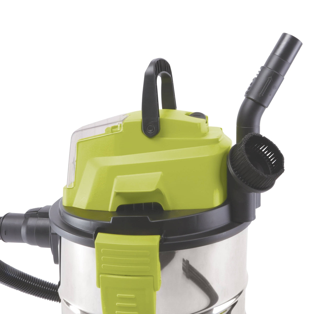 24-Volt Cordless Portable Stainless Steel Wet/Dry Vacuum Kit, 5.2 gal S981575