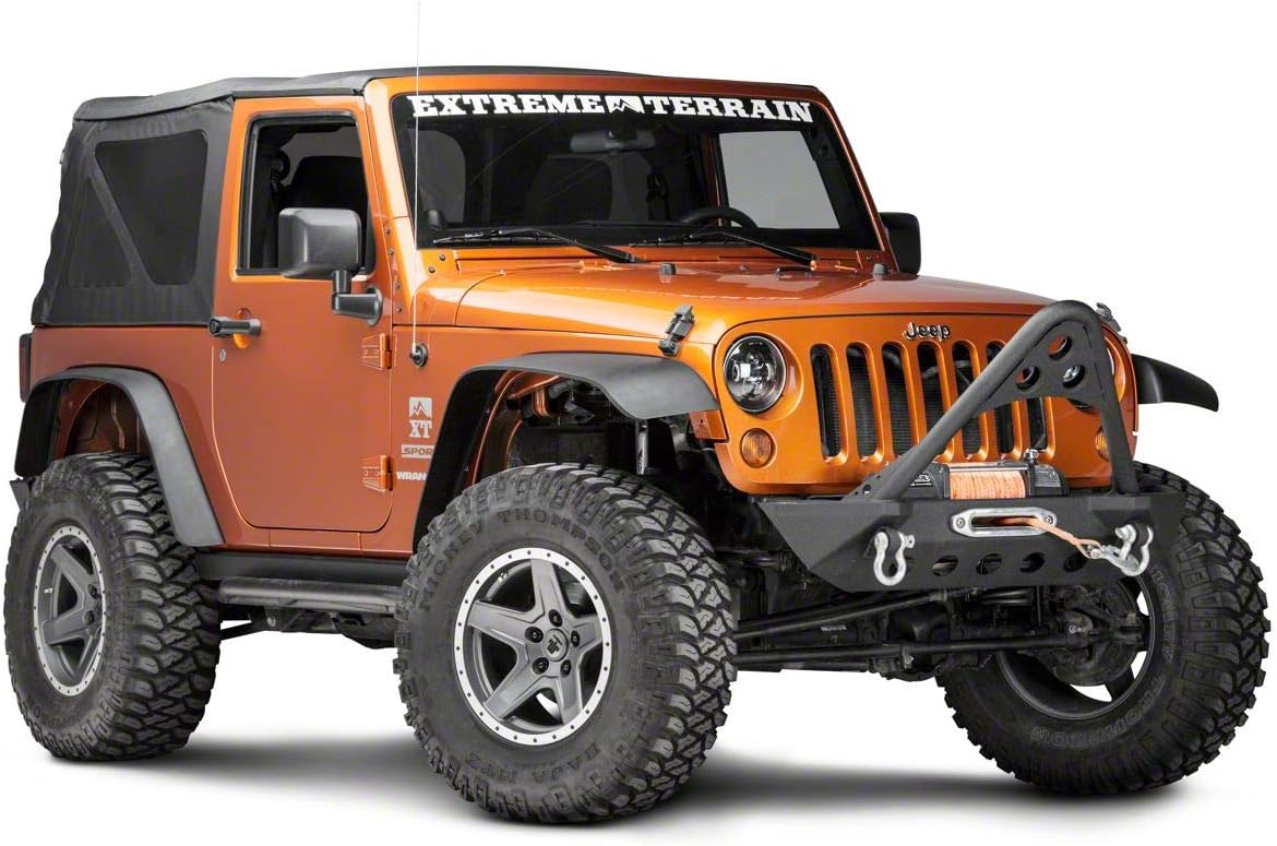 Stubby Winch Front Bumper with Stinger Bar V752215