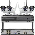 Wireless Security Camera System with 1080P Full HD CCTV NVR Surveillance Camera System H4017