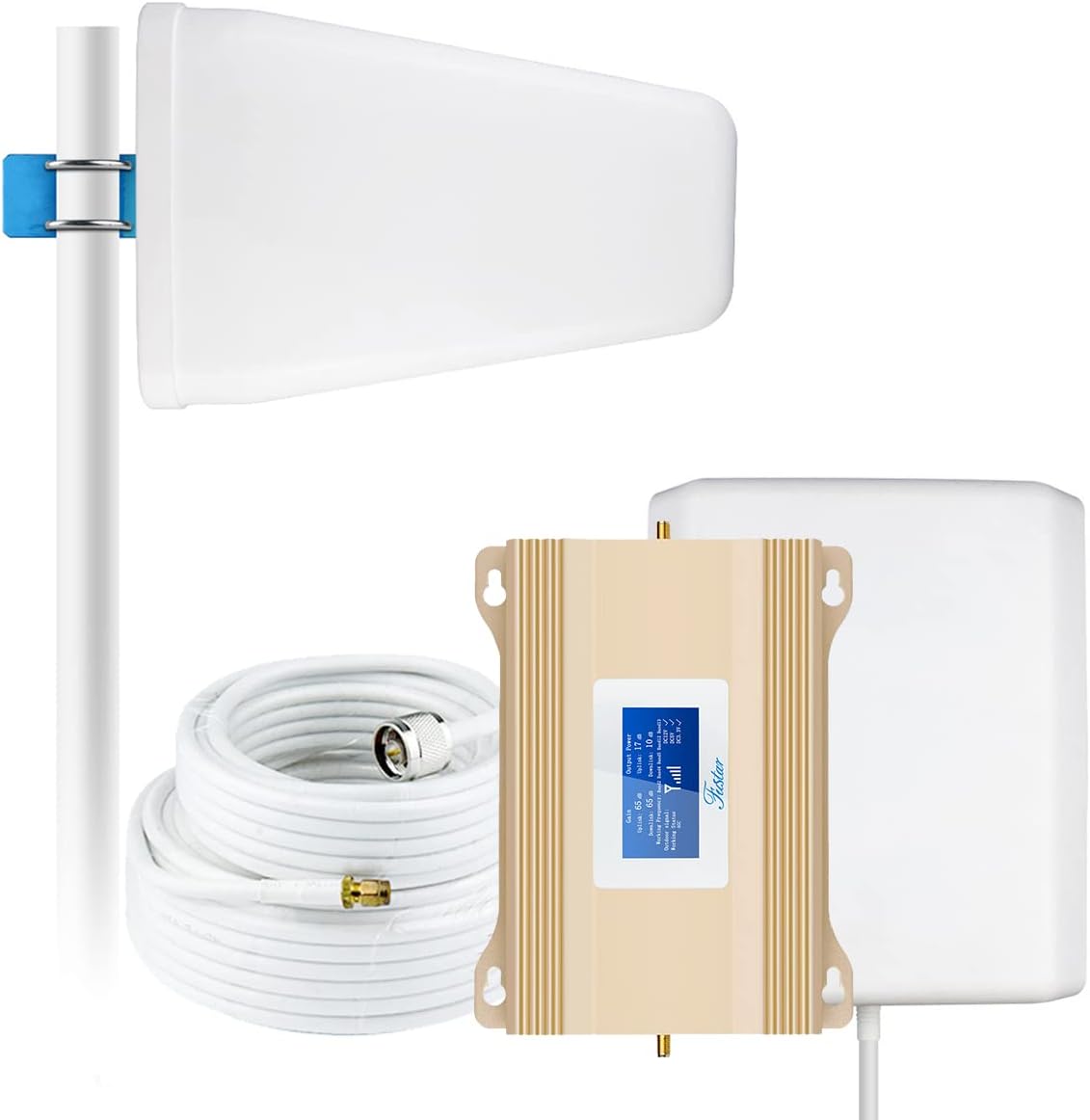 Cell Phone Signal Booster for Home 5,000sqft All Carriers 4G LTE 5G Antenna Kit I2882