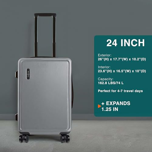 Black 22 Inch Carry On Luggage with Wheels M84153