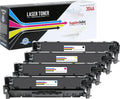 4-Pack Black Cyan Magenta Yellow Toner Cartridge D320