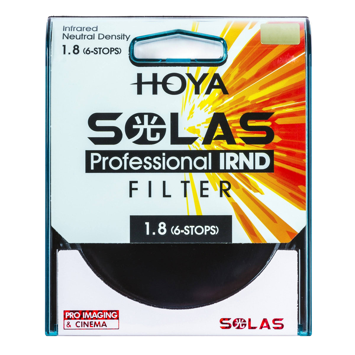 82mm Solas IRND 1.8 Filter (6-Stop) A4728
