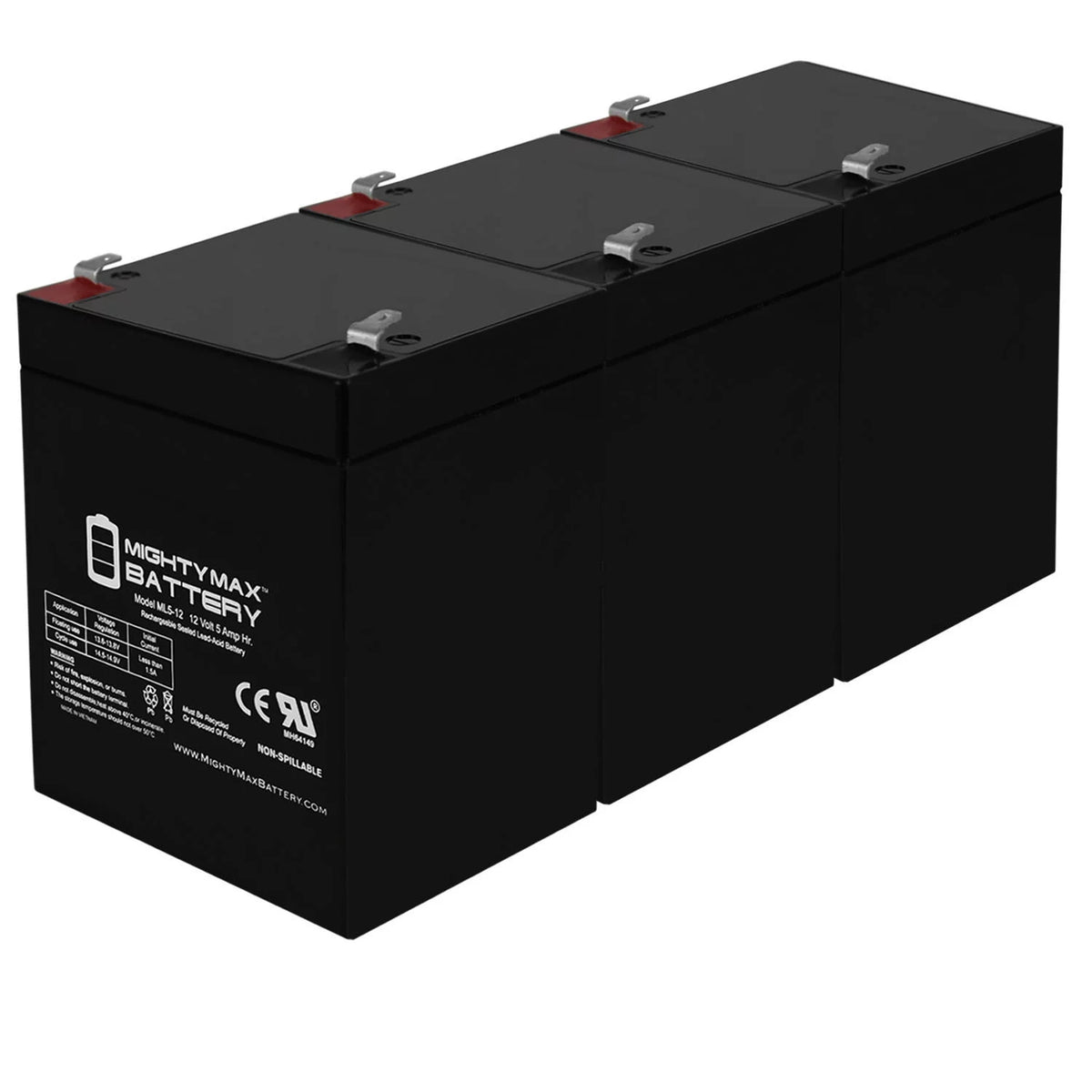 12V 5AH SLA Battery Z604