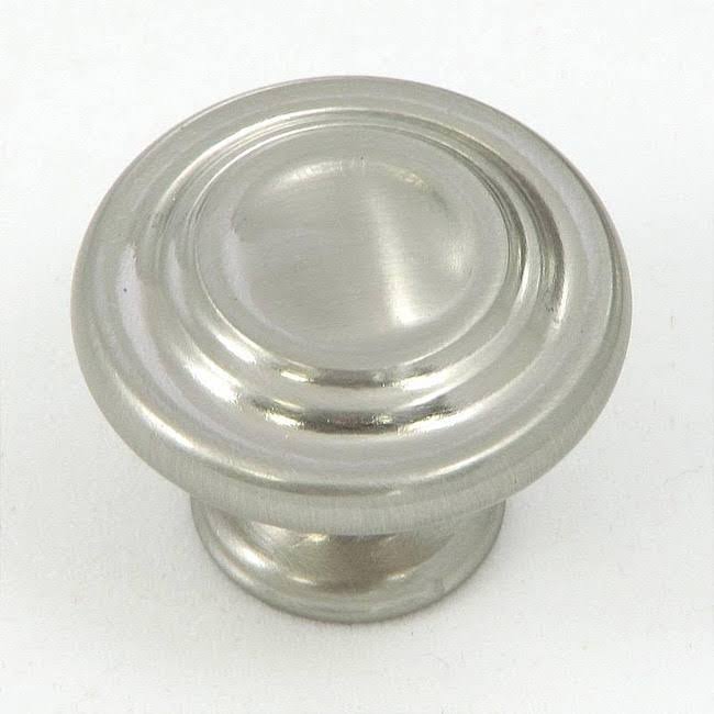 Satin Nickel 3-Ring Cabinet Knobs Pack of 25 A972688