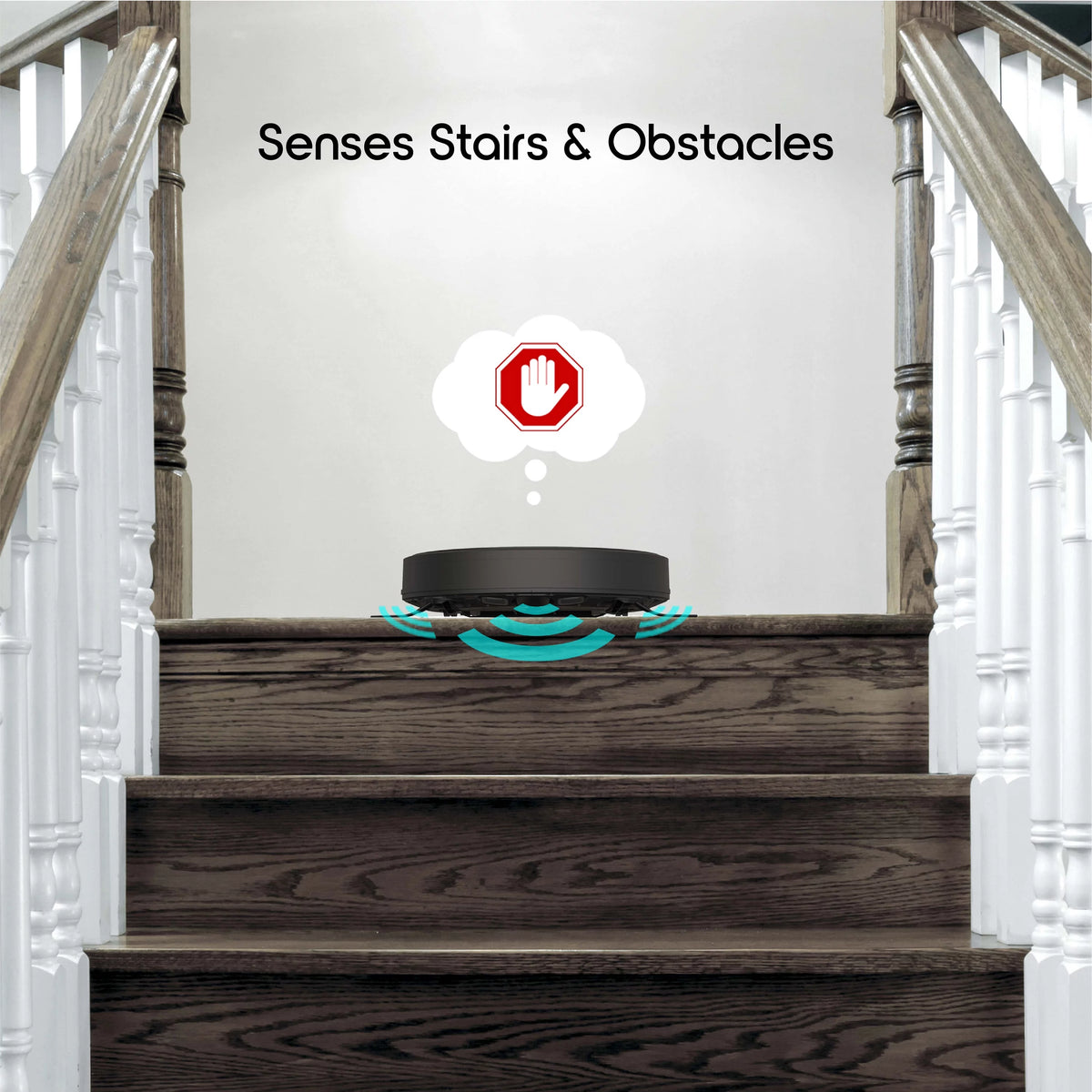 WiFi Robotic Vacuum Cleaner with App Remote Control B840