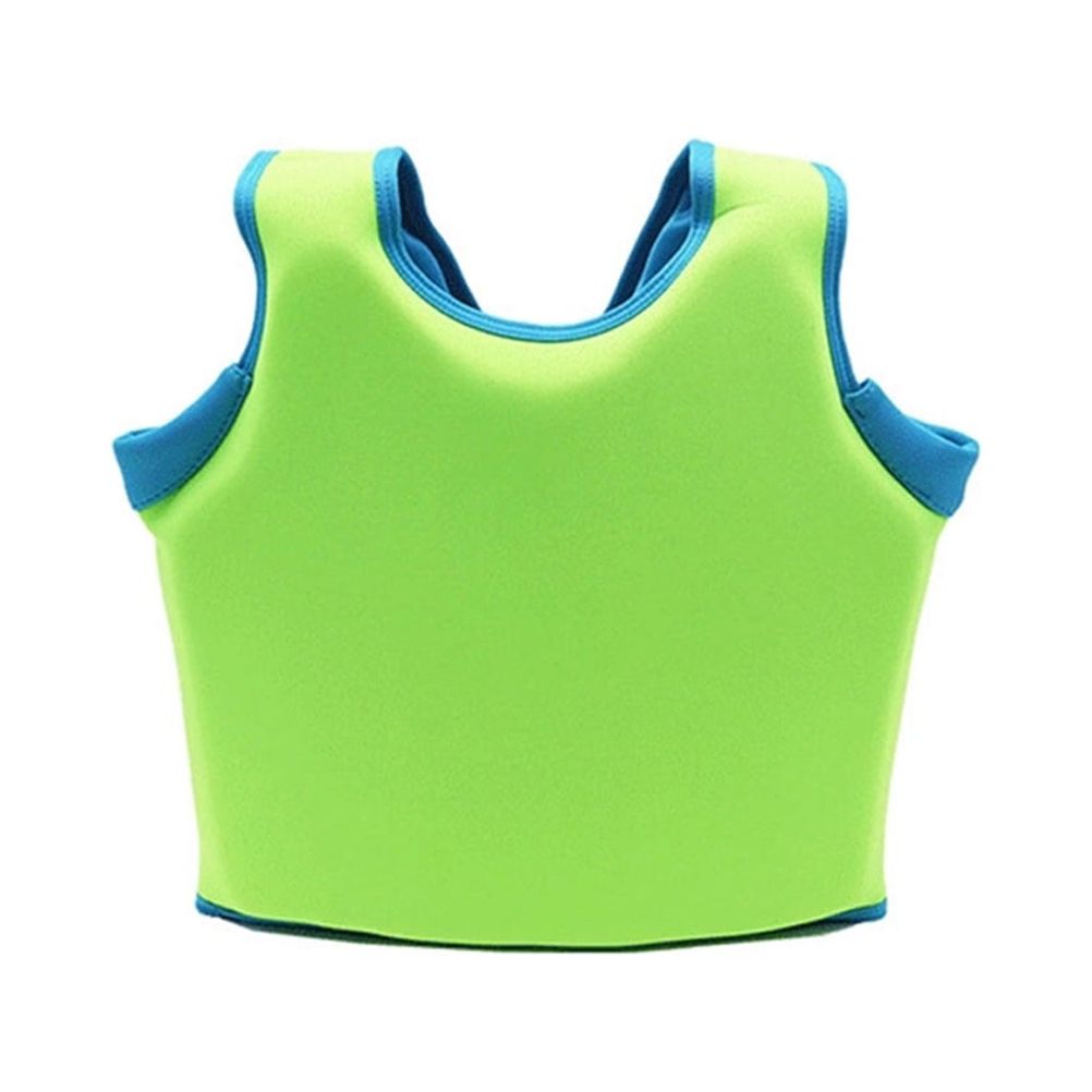 Children Boy Girl Swim Vest Buoyancy Swimsuit Size M (Green) C620509