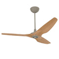 60 Ceiling Fan with Bamboo Blades and Satin Nickel Finish S6320