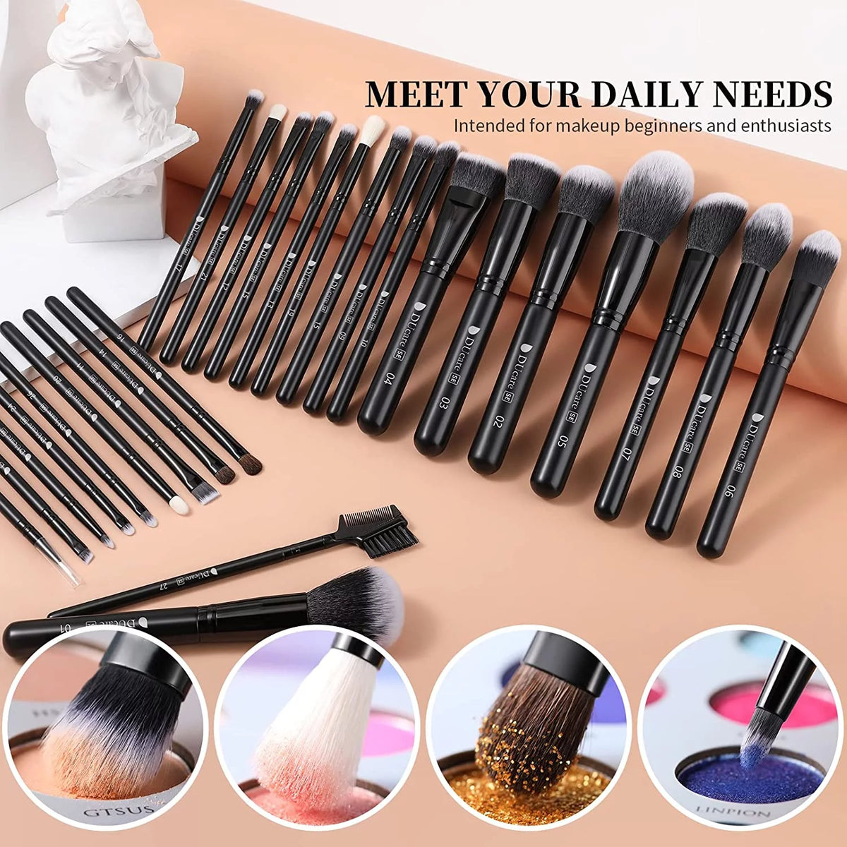 27Pcs Makeup Brush Kit Set Q2193
