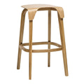 Oak Frame Lichen Green Counter Height Barstool R833252