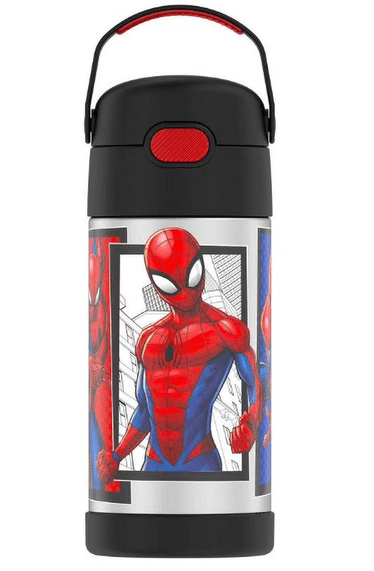 Spider-Man 12oz Water Bottle with Bail Handle E886032