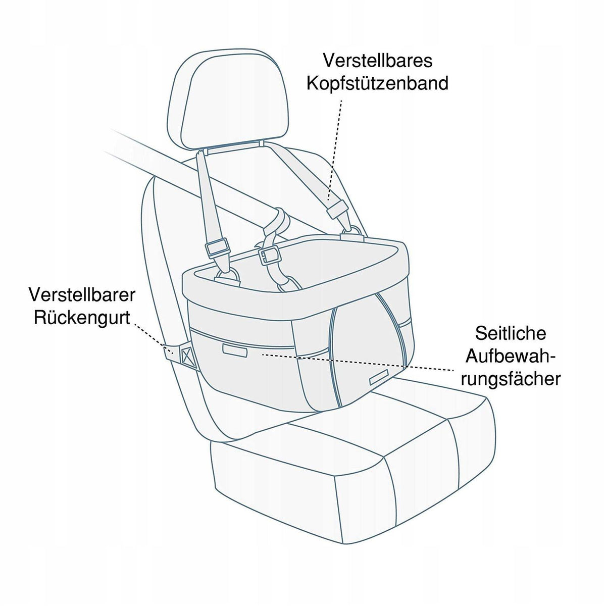 Dog Booster Seat C3857