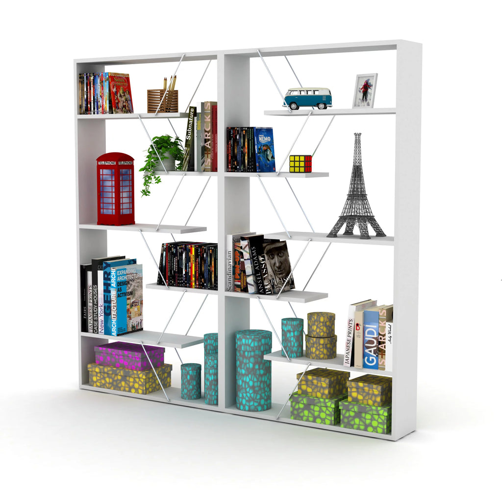 5 Tier Modern Bookshelf A8545