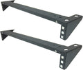 2 Pack 1U Foldable 19 Inches Cold Rolled Steel Vertical Wall Mount Rack Including Hardware T650446