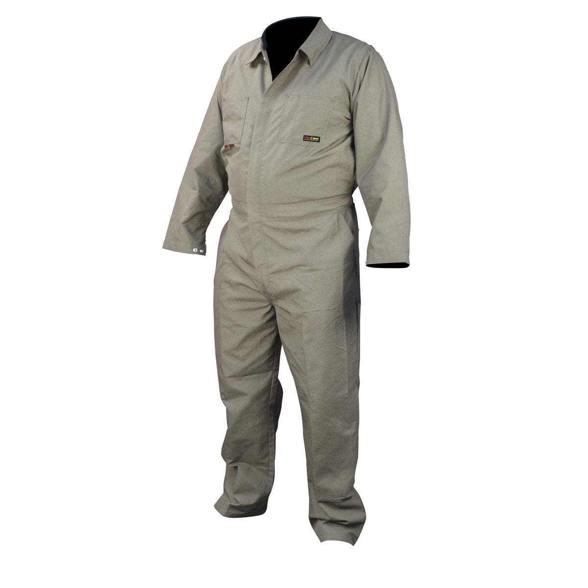 Cotton FR Coverall Khaki Size XL A2951