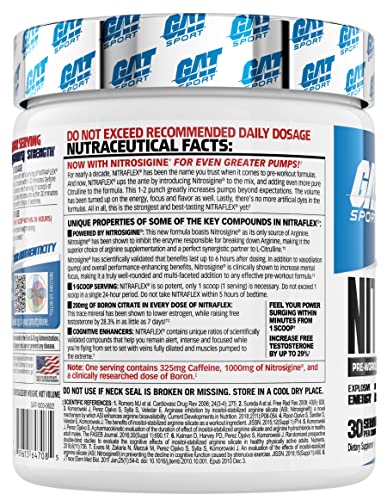Blue Raspberry Pre-Workout Powder, 30 Servings W12860