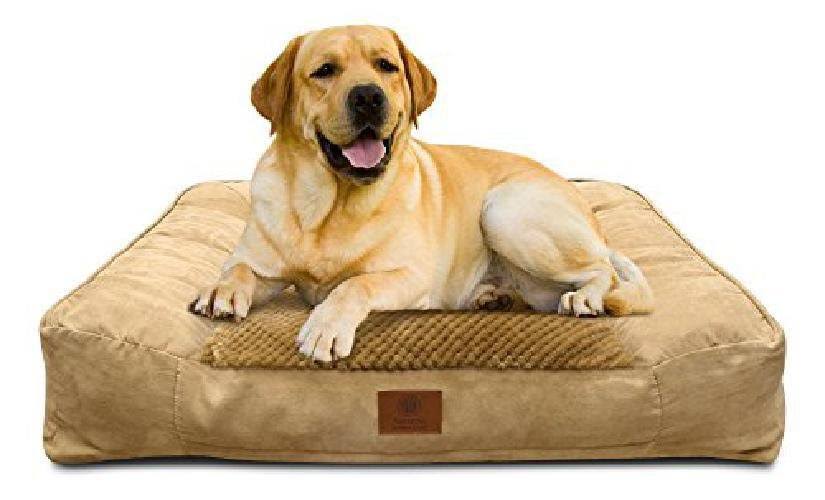 Memory Foam Sofa Bed Tan F387